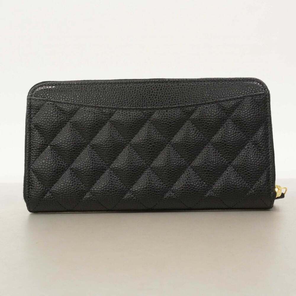 CHANEL Black Caviar Leather Wallet - Picture 6 of 6